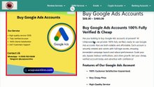 Buy Aged Google Ads Accounts – Pre-Warmed with Billing History, No $50 Spend Cap