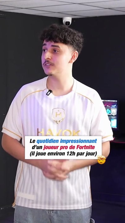 Le quotidien impressionnant d'un joueur pro de Fortnite (il joue environ 12h par jour) 🤯🤯