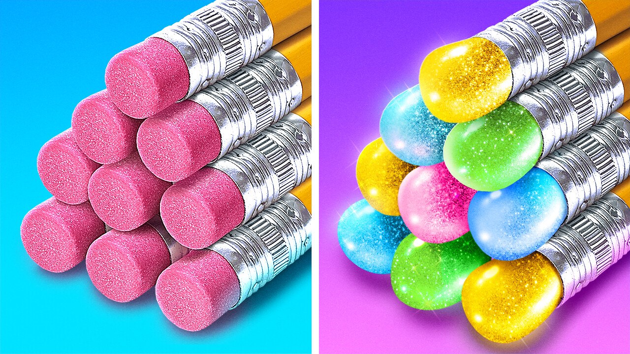 Different Student Types Meet Creative Food Art with 3D Pen! Hilarious School Moments
