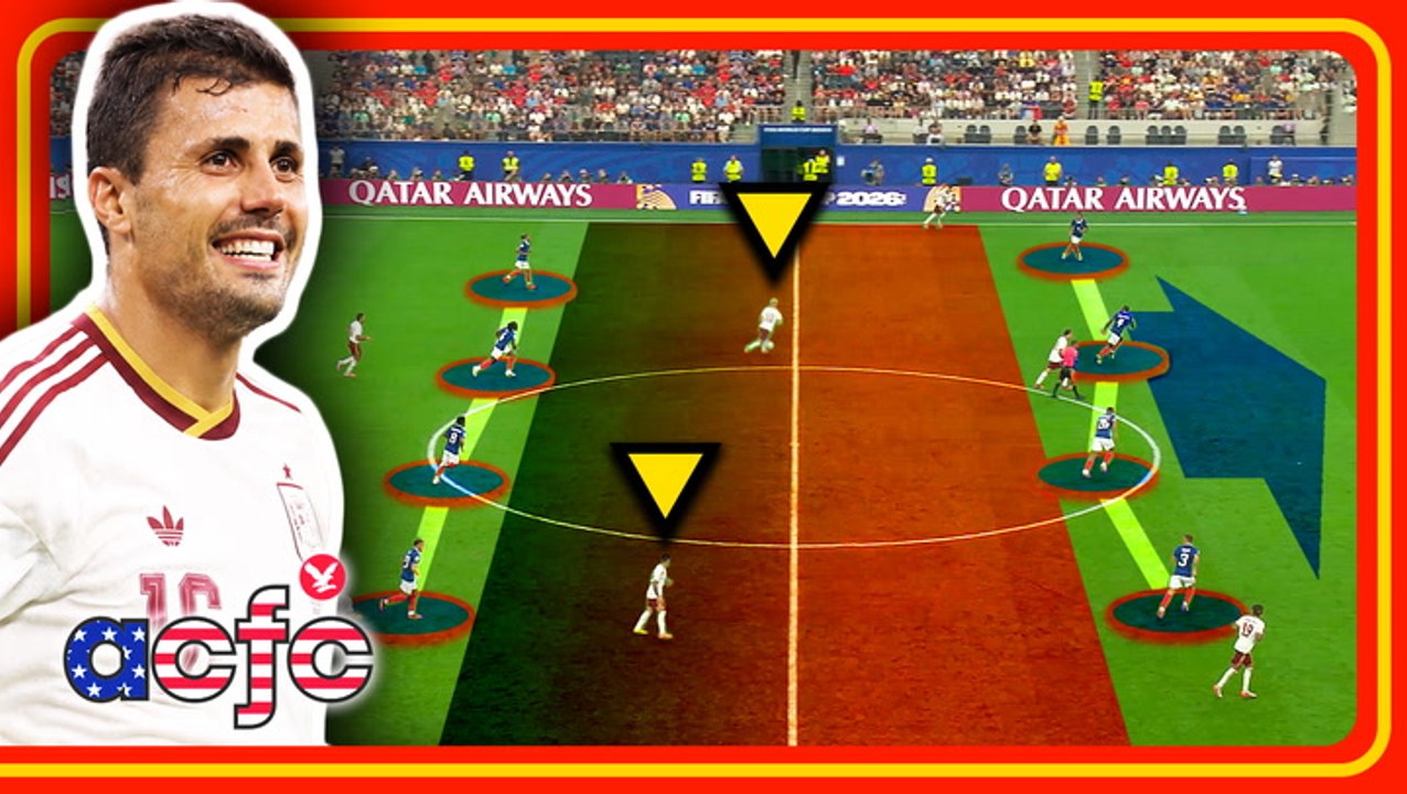 How Spain tactically EXPOSED France