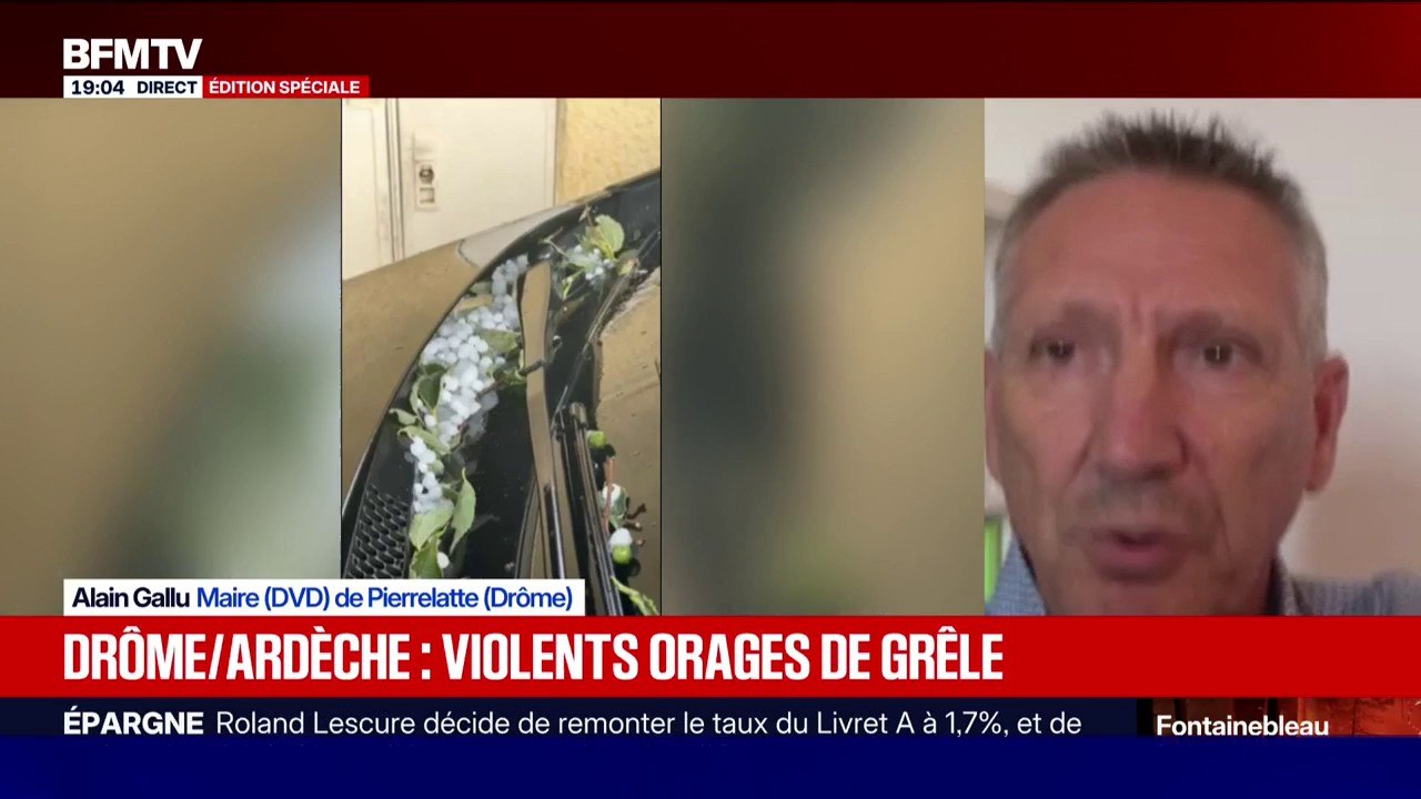 "Une rare violence": les premiers orages de grê...