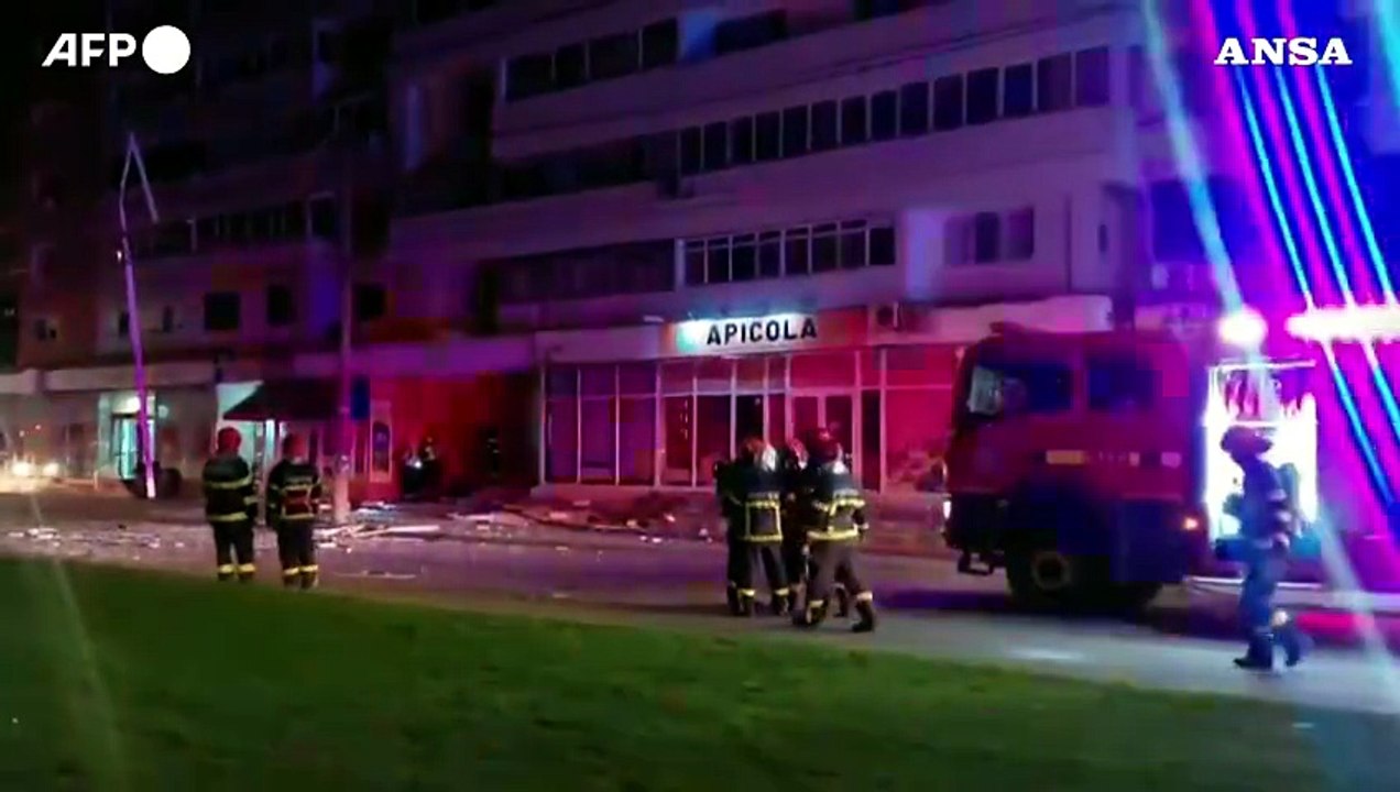 In Romania un edificio e' stato colpito da un drone russo