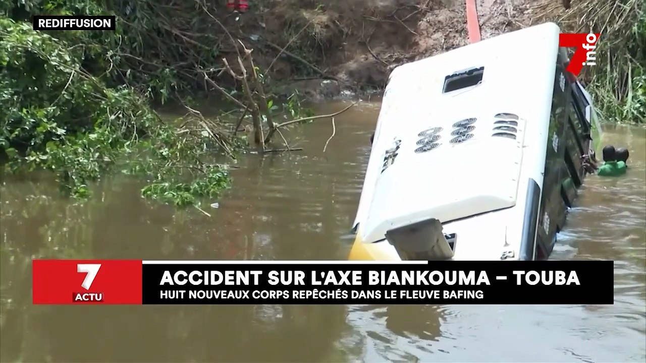Accident sur l'axe Biankouma-Touba : huit nouveau corps repêchés dans le fleuve Bafing