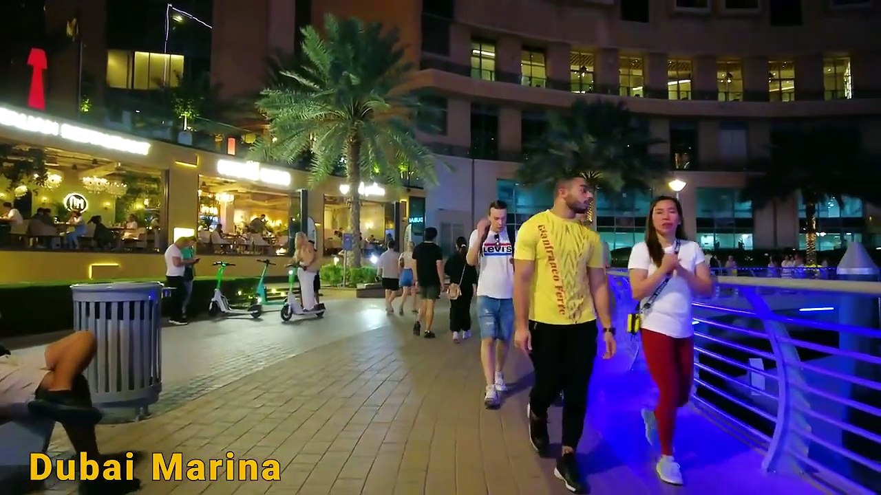 Dubai City NightLife After Midnight