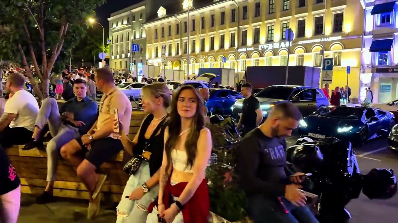 Moscow After Midnight 2026 Street Nightlife in Russia