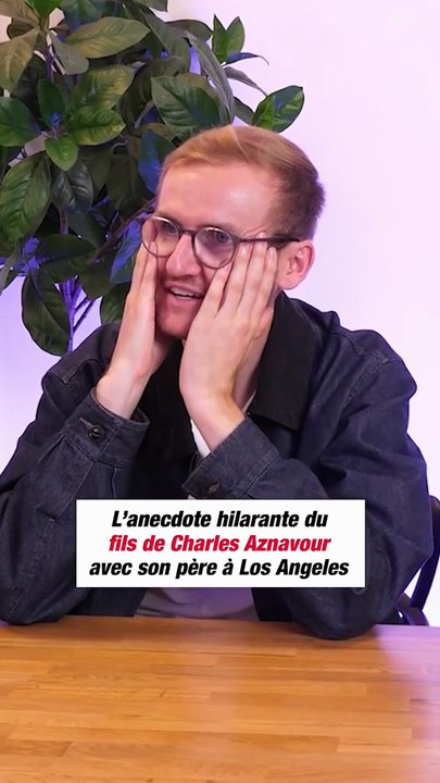 L'anecdote hilarante du fils de Charles Aznavour avec son père a Los Angeles 😭😭