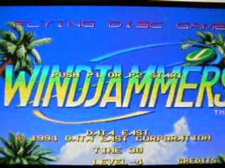 WINDJAMMERS sur Neo geo