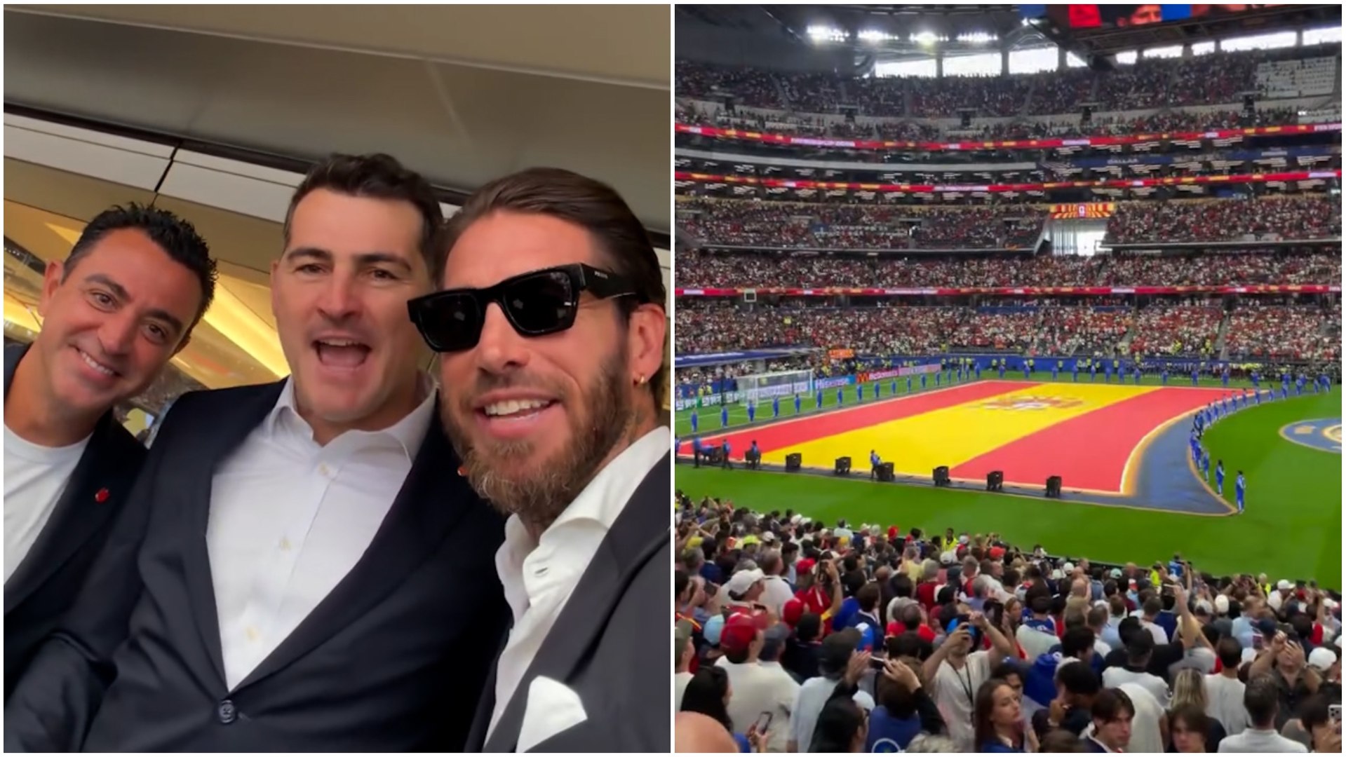 El divertido vacile de Sergio Ramos a Xavi Hernández: "El gran 'pelopo'"