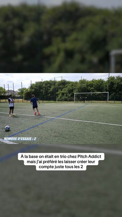 À la base on était un trio chez Pitch Addict mais j'ai préféré les laisser créer leur compte juste tous les deux 😂😂