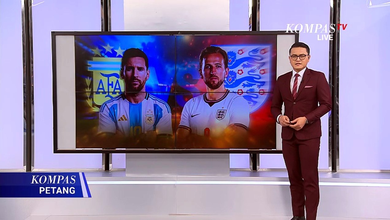 Semifinal Piala Dunia 2026: Argentina Gelar Latihan Terakhir Jelang Lawan Inggris | KOMPAS PETANG