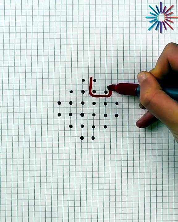 Grid art that’s oddly calming