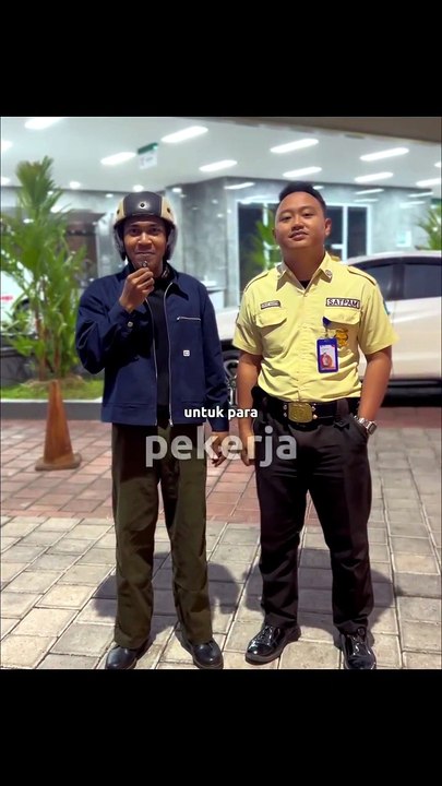Satu pesan dari pak satpam