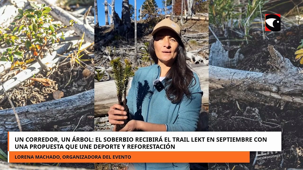 El Soberbio recibirá el trail LEKT en septiembre con una propuesta que une deporte y reforestación