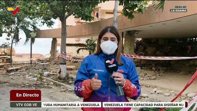 La Guaira | Continúan labores de remoción de escombros y rescate de sobrevivientes en El Jurel