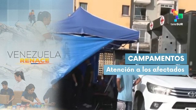 El gobierno venezolano ha instalado más de 100 campamentos transitorios