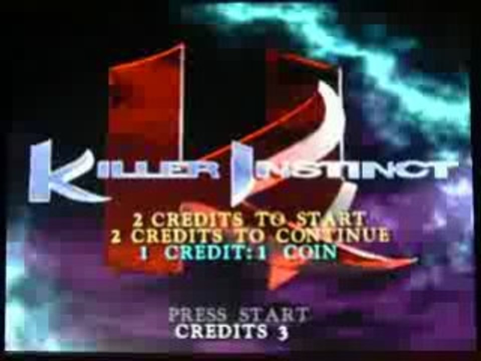 Killer Instinct borne d'arcade Mame
