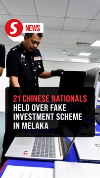 Investment scam: Cops nab 21 Chinese nationals in Ayer Keroh bungalow raid