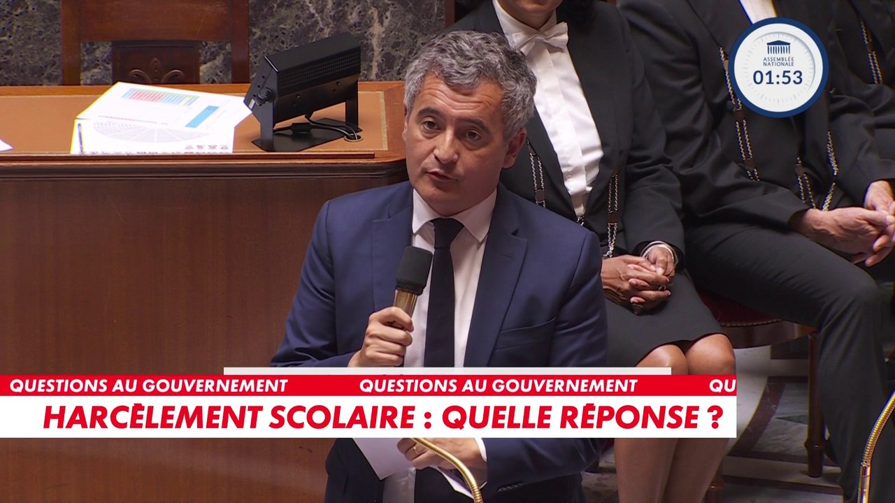 Gérald Darmanin : «85.047 plaintes sont aujourd’hui recensées dans les parquets de la République»