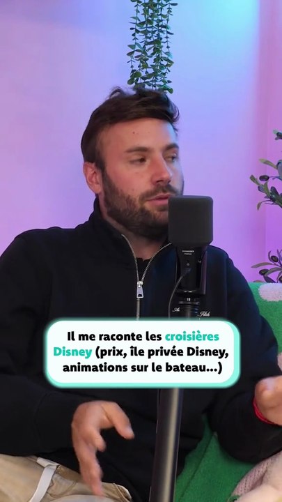 Il me raconte les croisières Disney (prix, île privée Disney, animations sur le bateau...)
