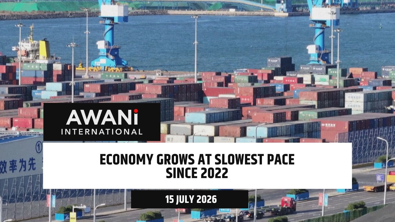 China posts slowest quarterly growth since 2022 amid weak domestic demand