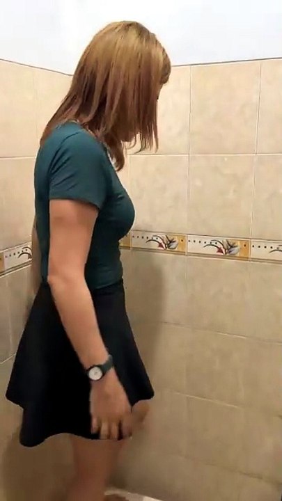 need to pee in the toilet