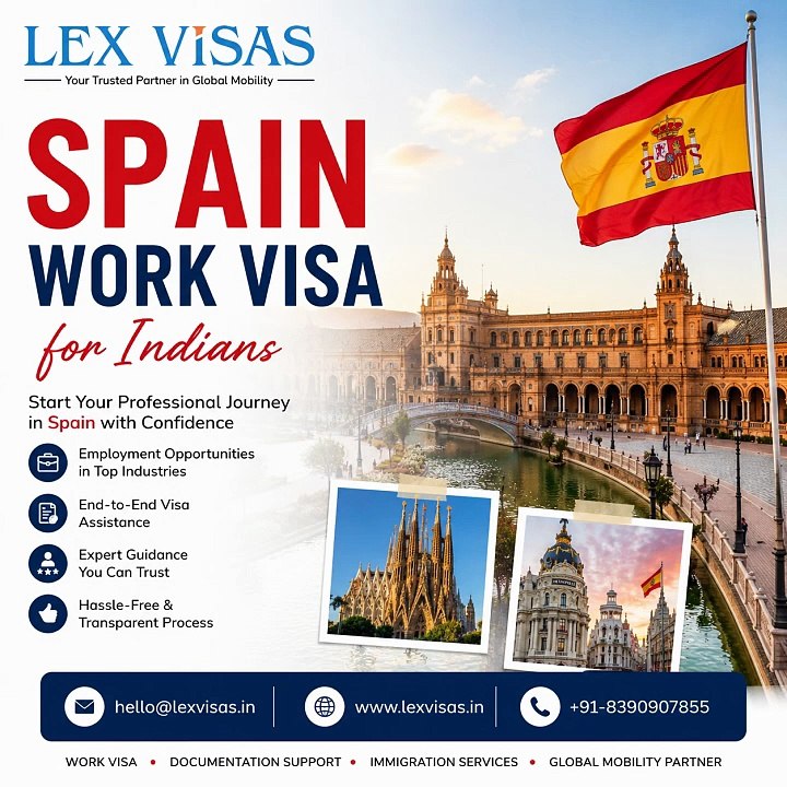 Spain Work Visa for Indians | Work Visa Consultants in India