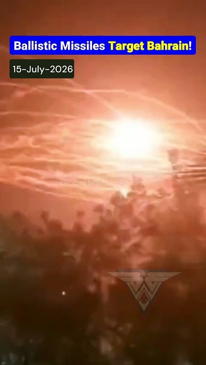 Cluster Missile Barrage Hits Bahrain