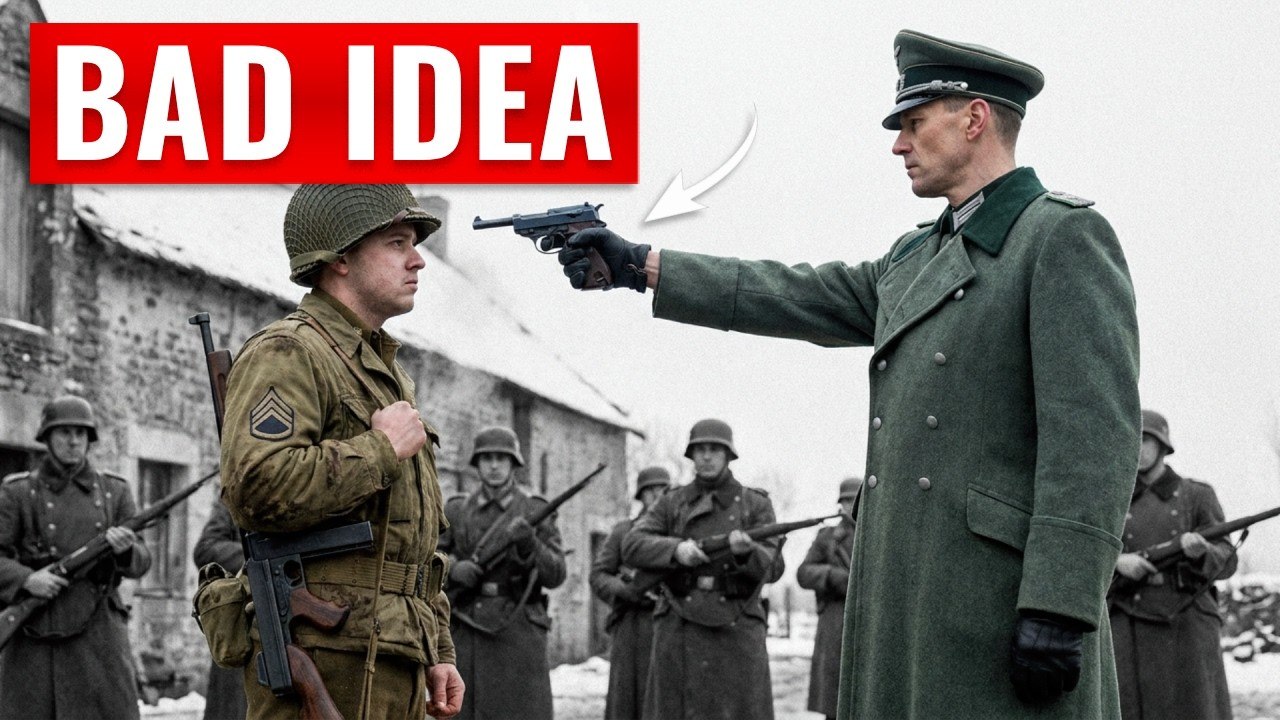 Germans Told This American to Surrender — 45 Seconds Later THEY Were His Prisoners