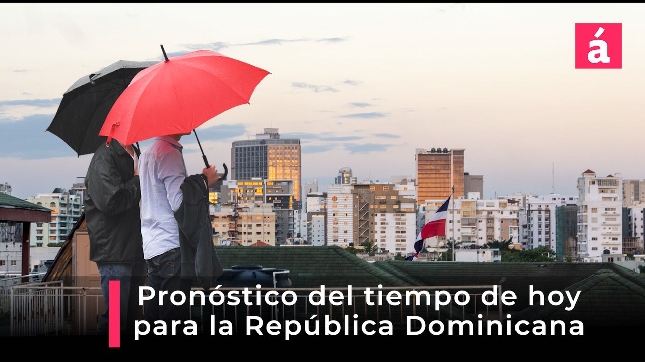 Pronóstico del clima para Santo Domingo, hoy jueves 16 de julio del 2026