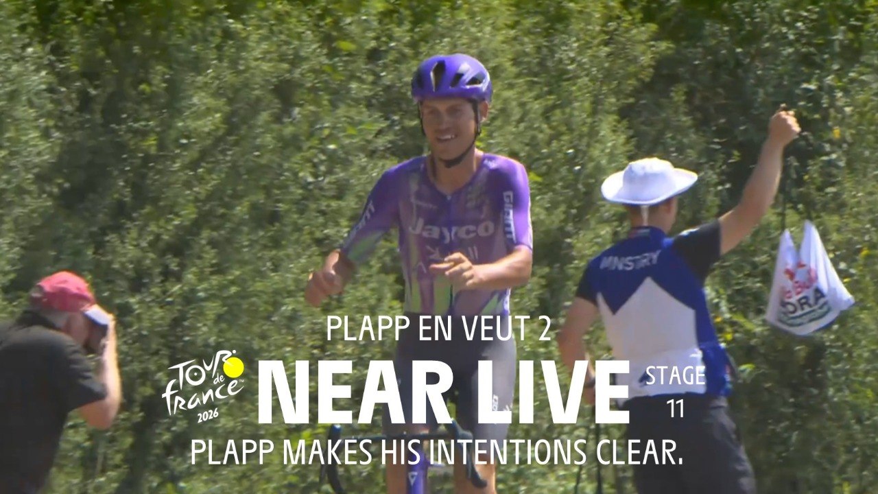 Plapp makes his intentions clear.- Stage 11