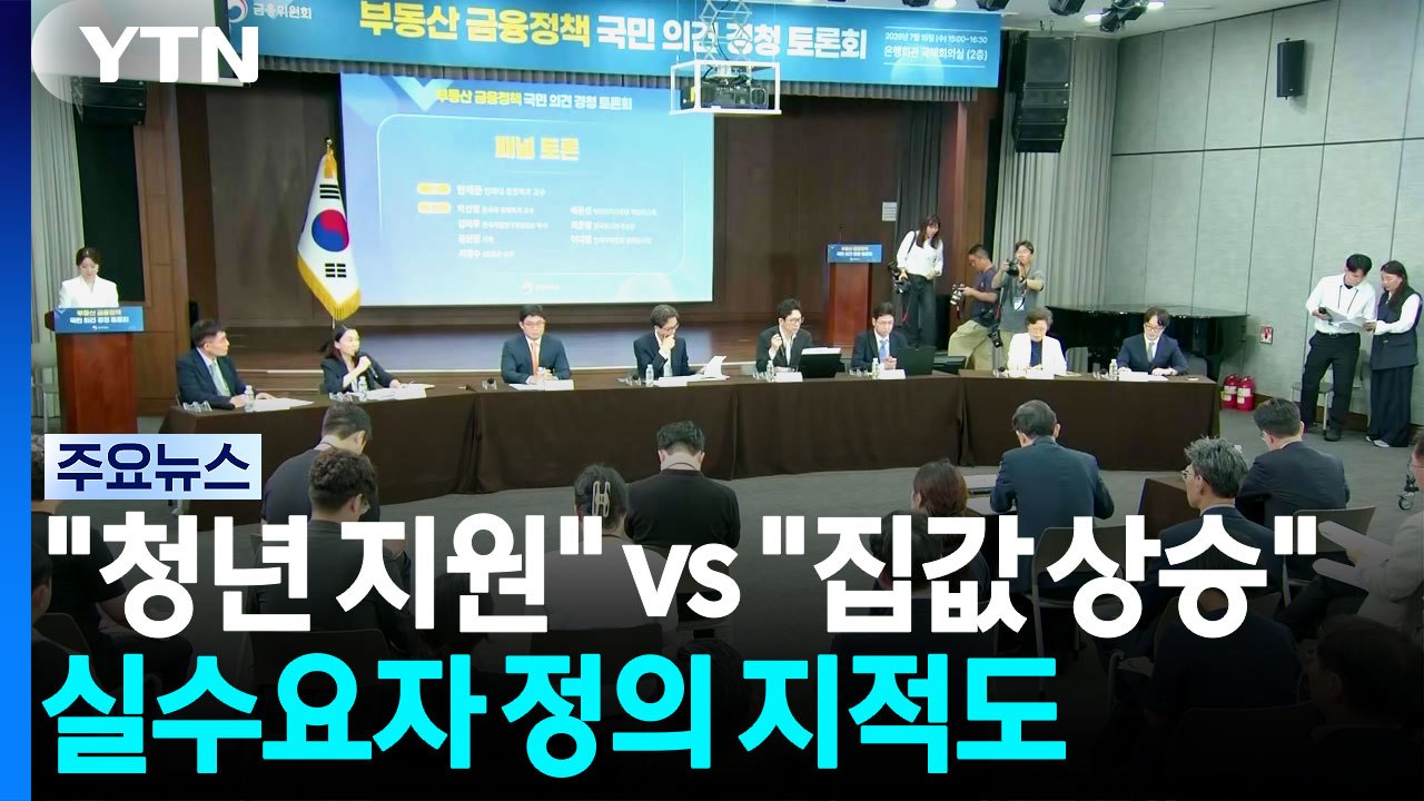 "청년 지원" vs "집값 상승"...실수요자 정의 지적도 / YTN
