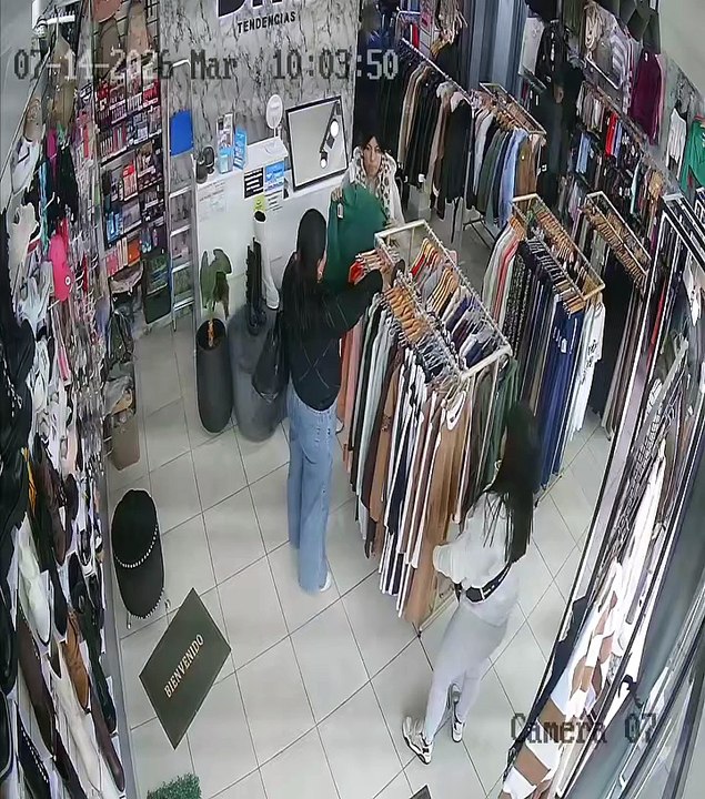 Preocupación por la inseguridad en Libertador: una banda de "mecheras" volvió a robar en un comercio céntrico