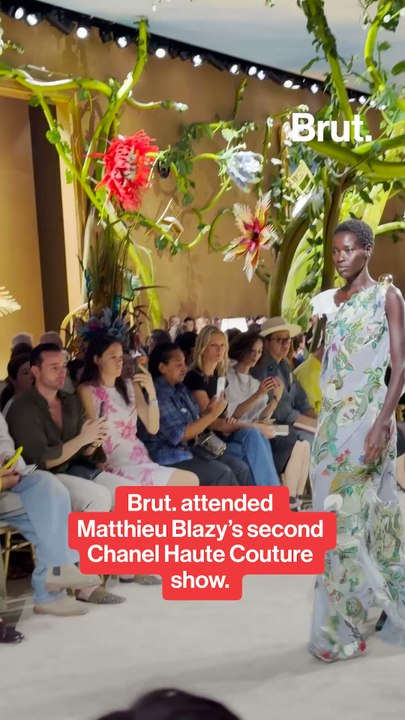 Brut attended Matthieu Blazy’s 2nd Chanel Haute Couture show.