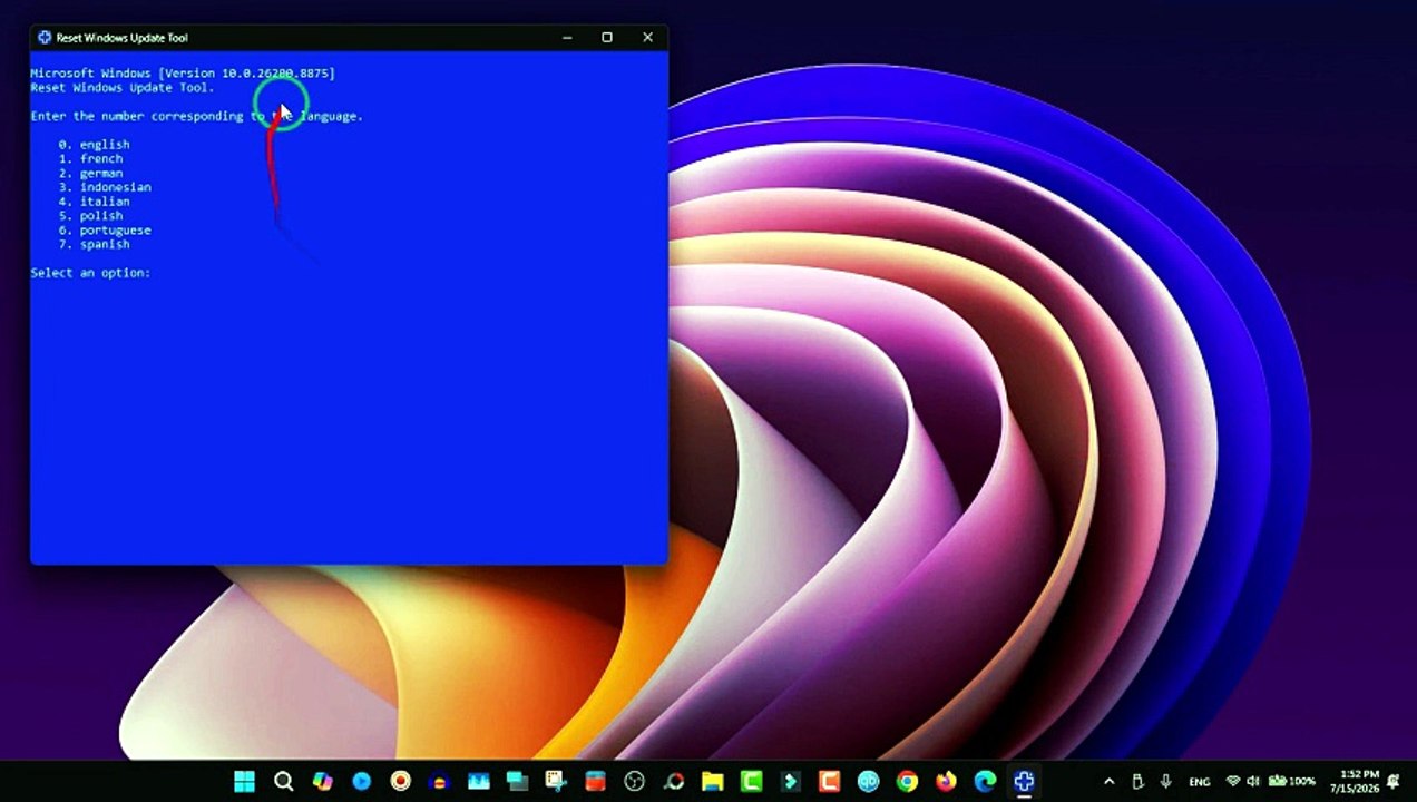 حل جميع مشاكل تحديثات ويندوز 11 و10 نهائياً بنقرة واحدة  Reset Windows Update Tool