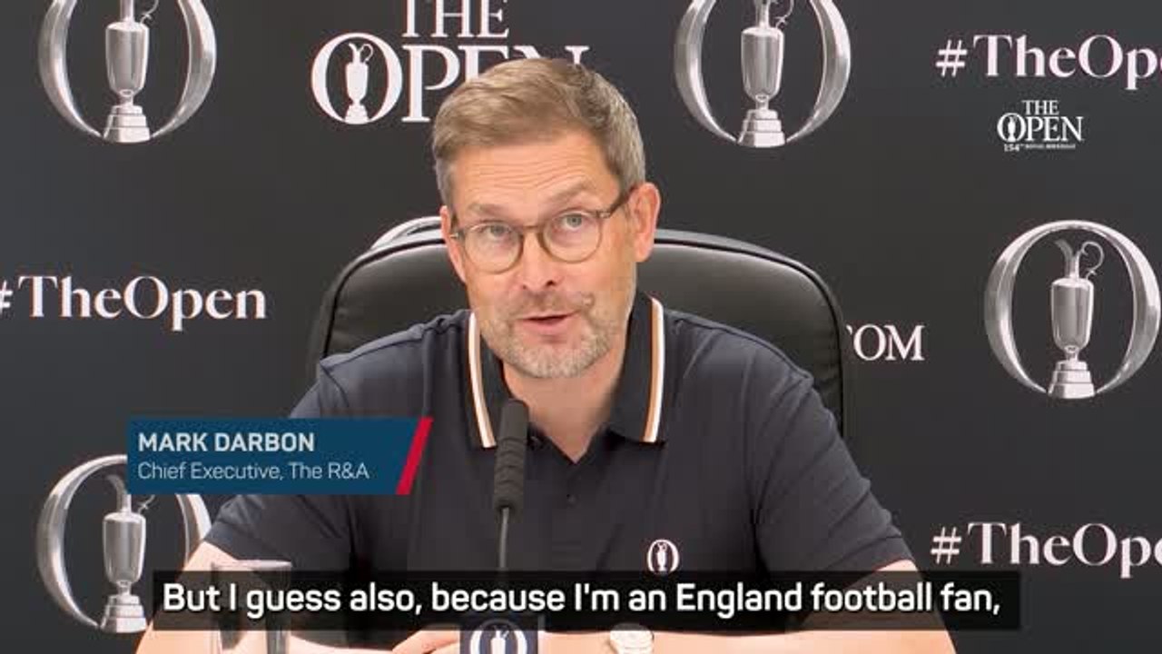 Will The Open change Sunday's tee times due to the World Cup final?