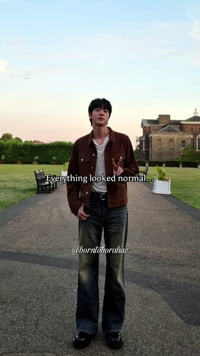 I Was Looking at Jin... Until I Saw the Background 😭😂