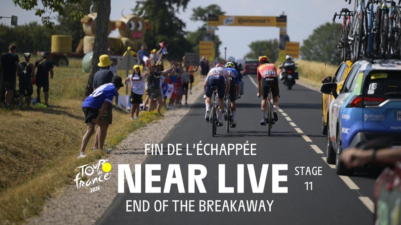Congrats to the breakaway - Stage 11