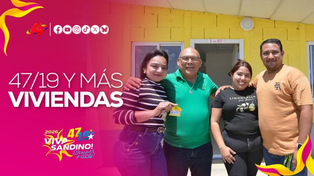 🇳🇮 Especial 47/19: Testimonios de familias protagonistas de los programas de viviendas en Nicaragua