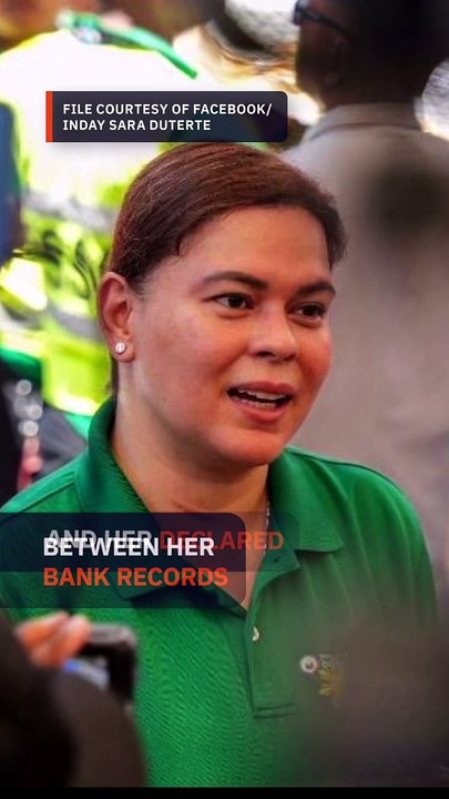 Why Sara Duterte wants her bank, tax records kept out of impeachment trial
