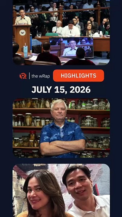 Today’s headlines: Sara Duterte impeachment, Marine biology, Bea Alonzo | The wRap | July 15, 2026