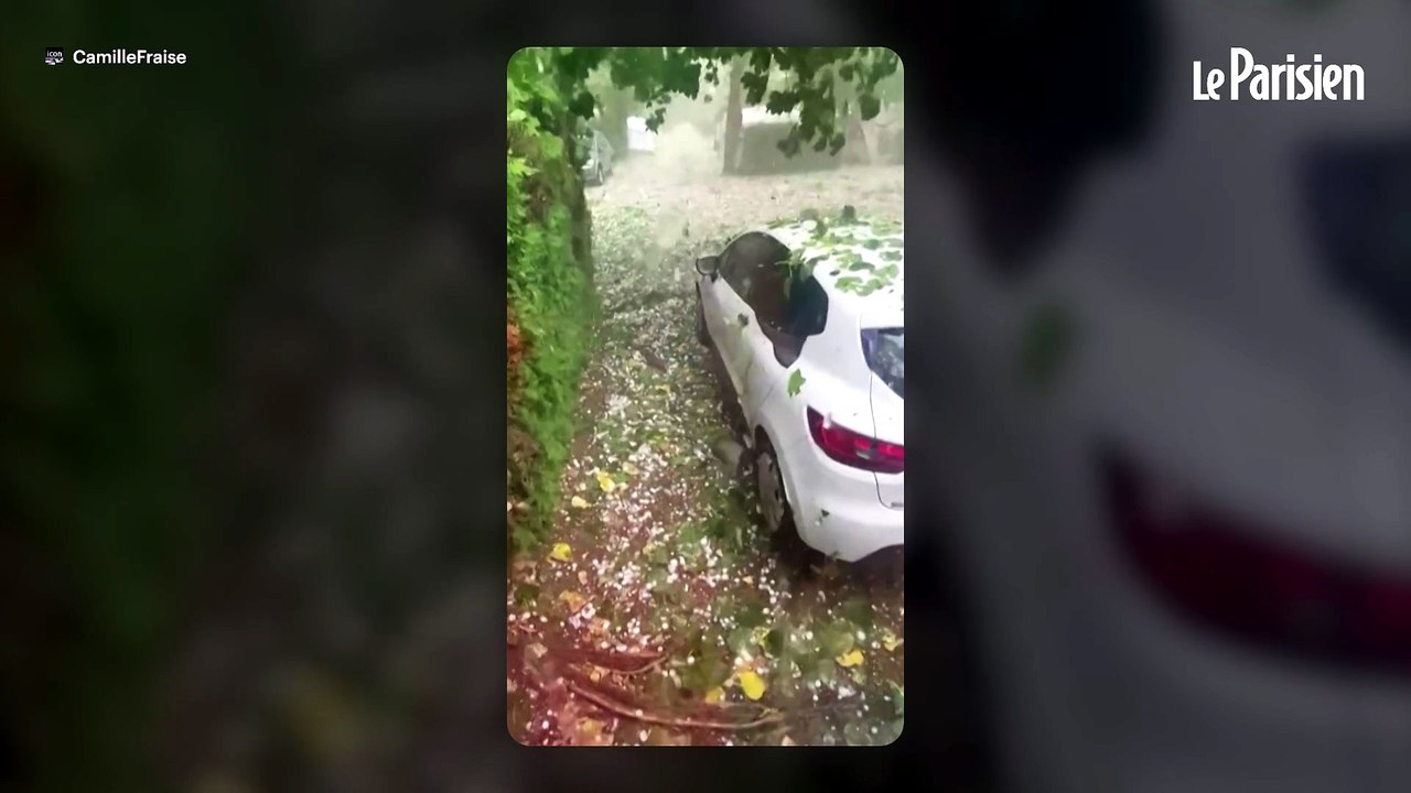 Météo : l'Ardèche et le Finistère touchés par des violents orages de grêle