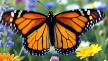 Golden butterfly