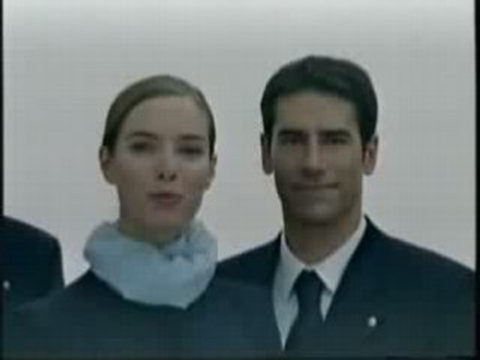 Vidéo consignes de sécurité Air France