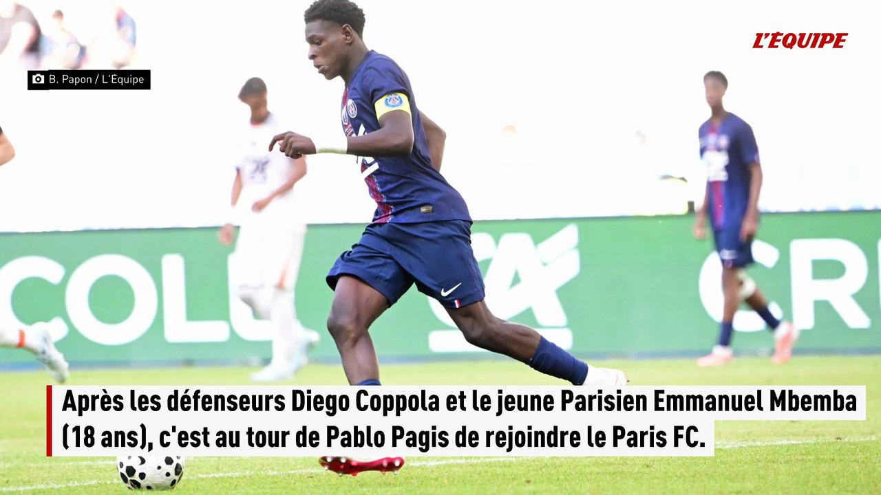 L'ailier Pablo Pagis signe au Paris FC pour cinq ans - Foot - Transferts - Paris FC