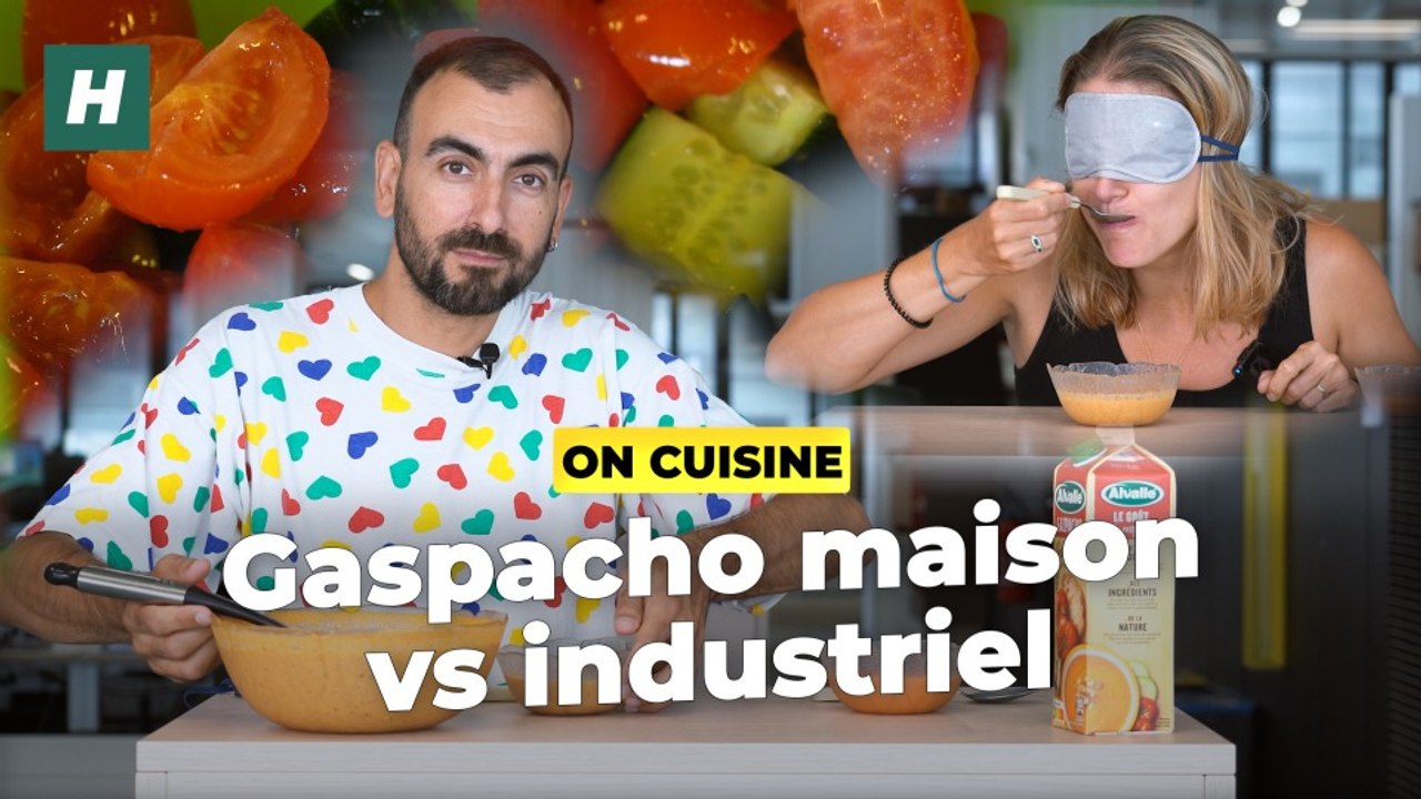 On a préparé un gaspacho maison: le résultat est rafraîchissant, délicieux et plus économique