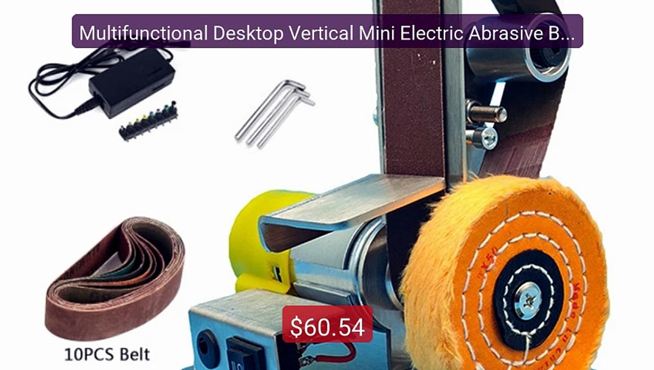 Multifunctional Desktop Vertical Mini Electric Abrasive Bel... -- Top Pick 2026 | Unbeatable Price!