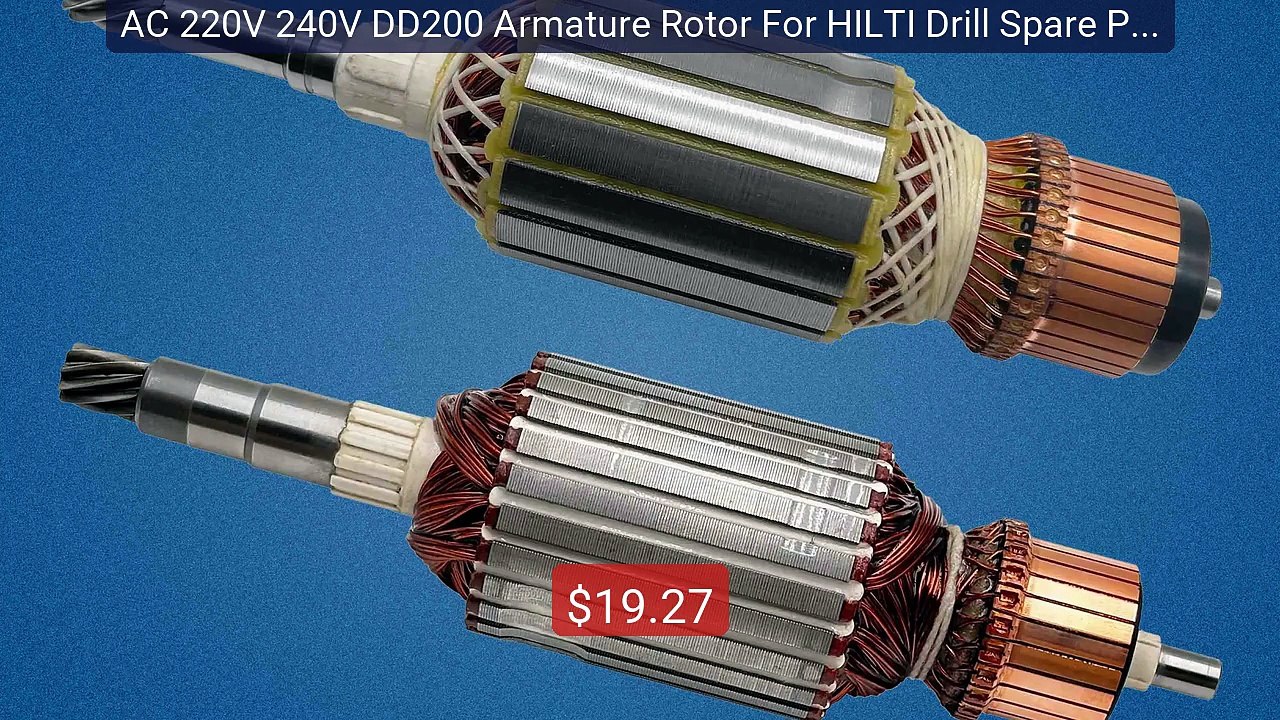 AC 220V 240V DD200 Armature Rotor For HILTI Drill Spare Parts Power... -- Top Rated 2026 | Buy Now!