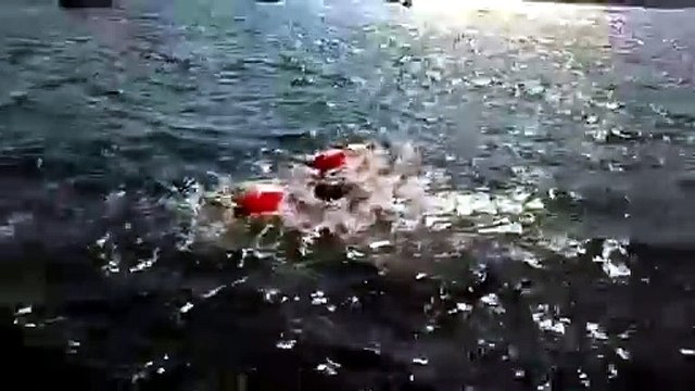 La preparazione con l'Ai e poi l'impresa: ecco Pasqualetto che attraversa lo stretto di Messina