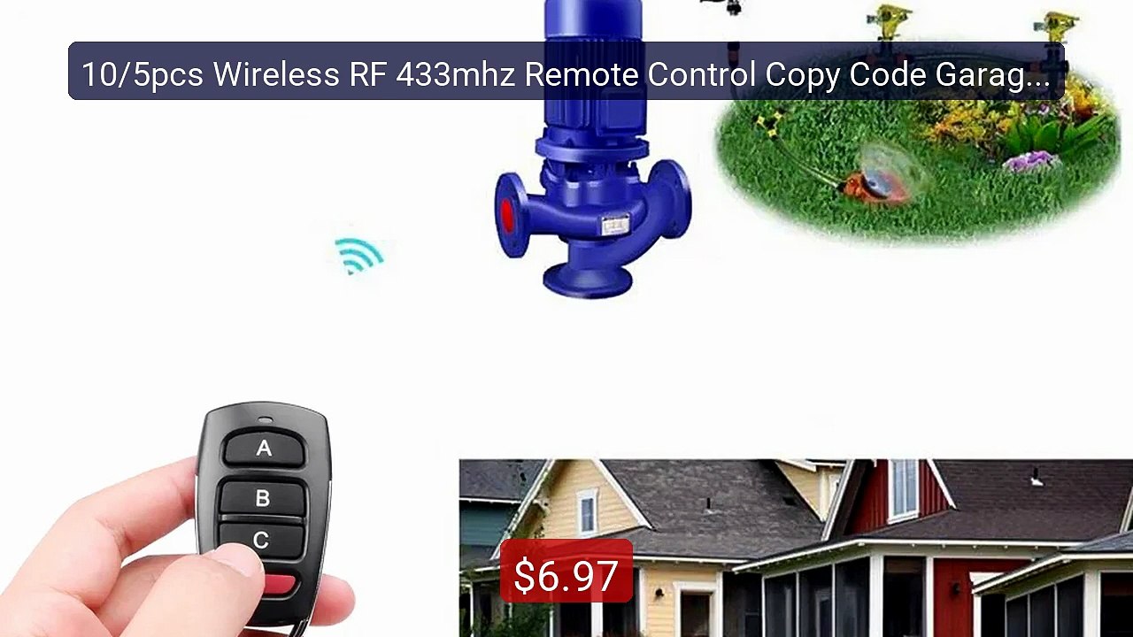 10/5pcs Wireless RF 433mhz Remote Control Copy Code Garage Door Ga... -- Best Deal 2026 | Shop Now!