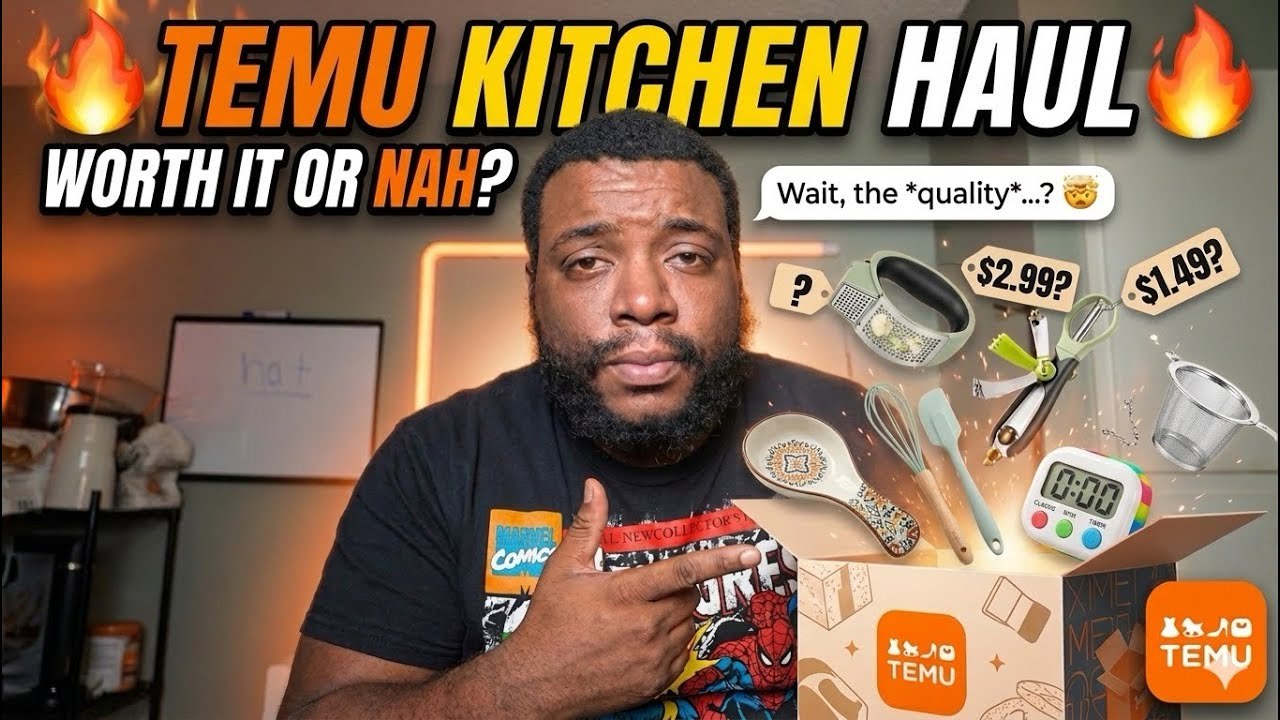 I Bought a $45 Kitchen Haul from Temu | What I Ordered Vs What I Got Temu Kitchen Haul